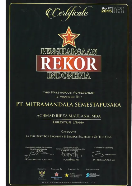 Penghargaan Rekor Indonesia 2015